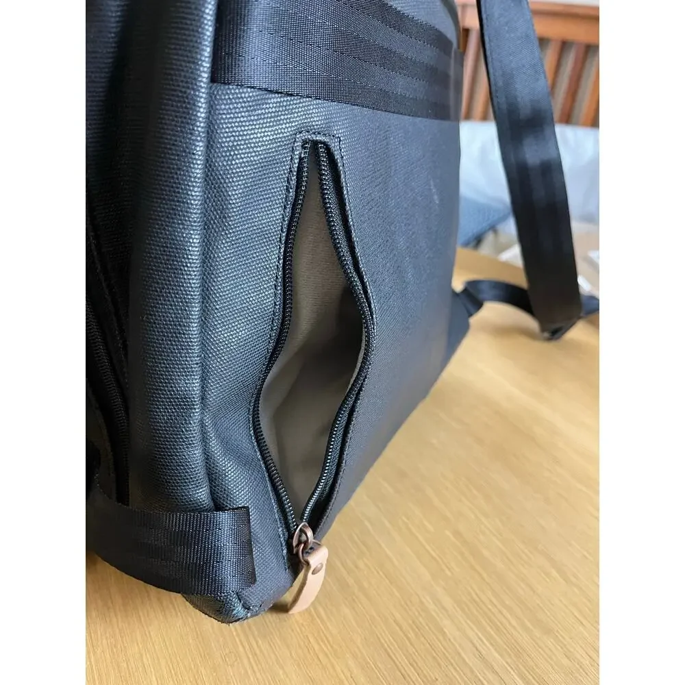 Petunia Pickle Bottom | Meta Backpack Matte Black Diaper Bag